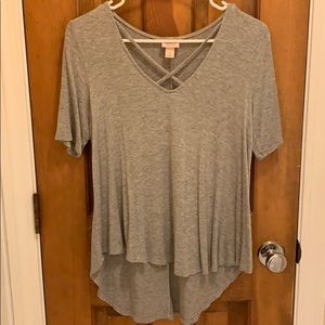 Size small grey tee